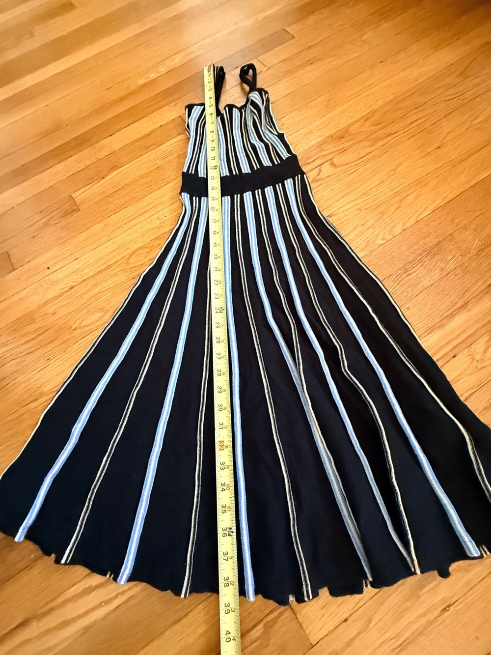 Forever 21 Striped Knit Sweater Dress | Fit & Flare Twirl Dress | XS - Picture 5 of 7